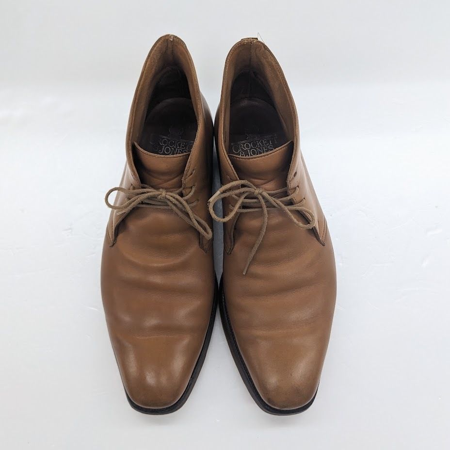 CROCKETT-JONES Paul Smith クロケットアンドジョーンズ ポールスミス チャッカブーツ 9894 X32626 ブラウン サイズ UK7.5