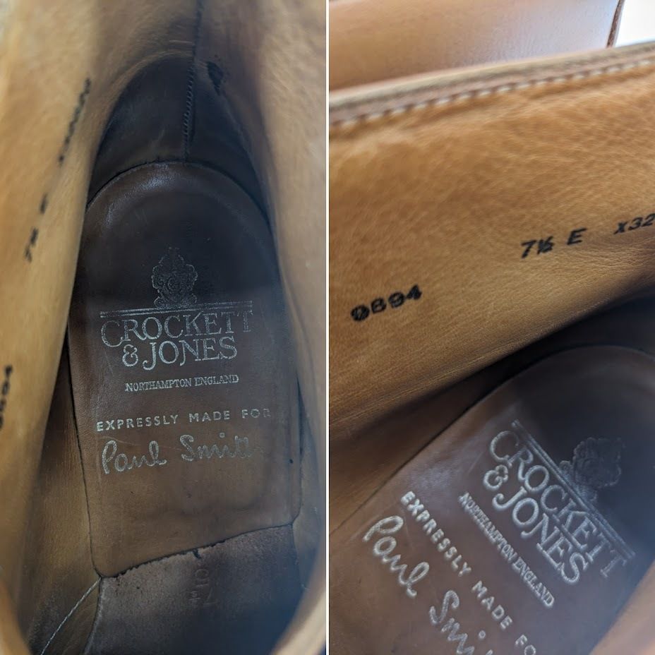 CROCKETT&JONES Paul Smith クロケットアンドジョーンズ ポールスミス