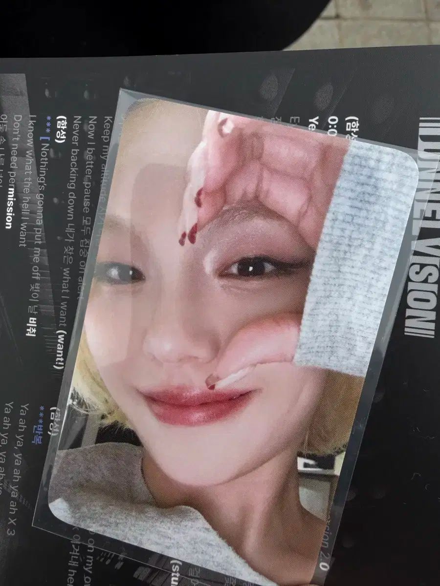 ITZY イェジ 公開放送 サノク トレカ