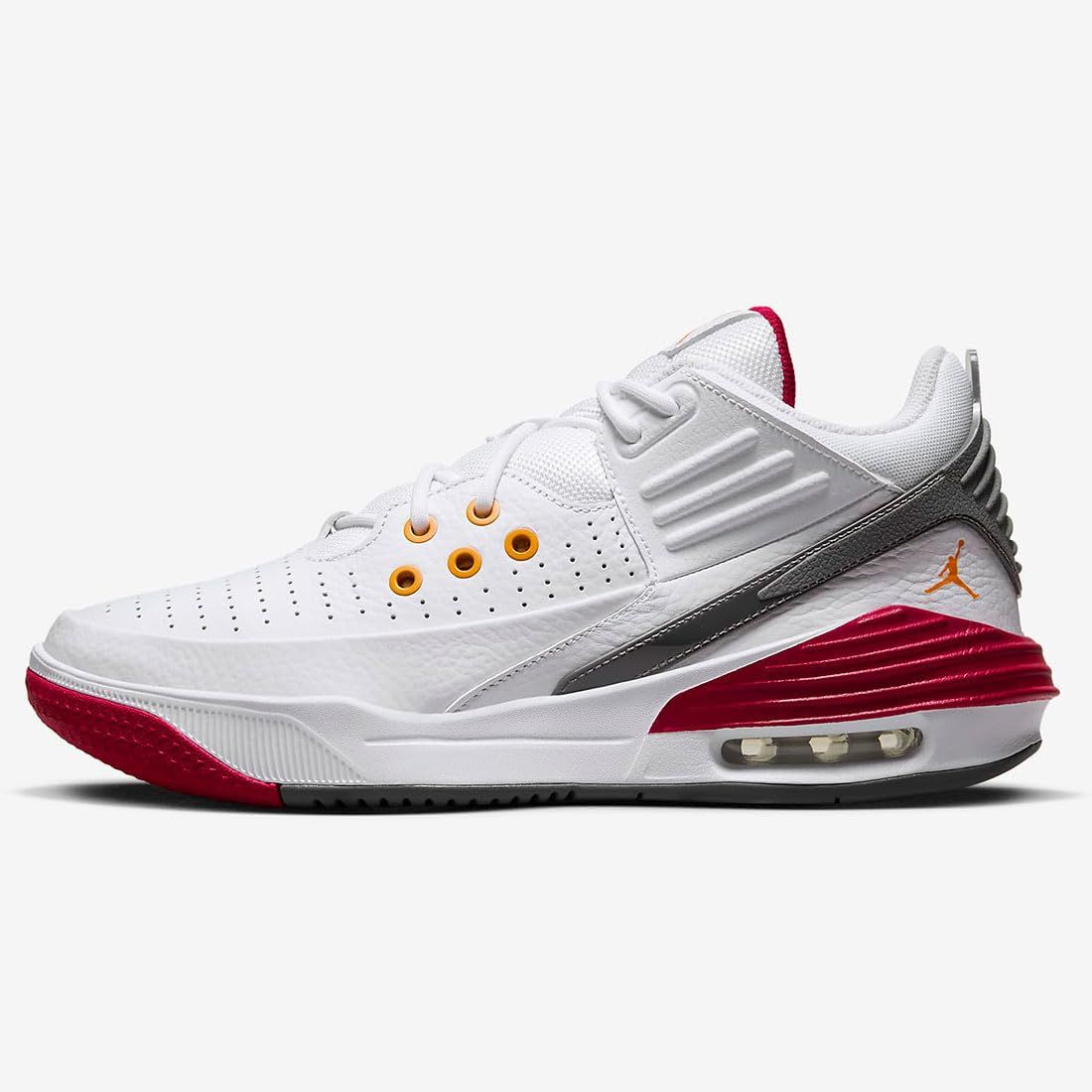 ナイキ ジョーダン マックス オーラ 5 JORDAN MAX AURA 5 ホワイト カーディナルレッド ライトグラファイト オレンジ DZ4353-160 日本 正規 ホワイト カーディナルレッド ライトグラファイト オレンジ 27.0 cm
