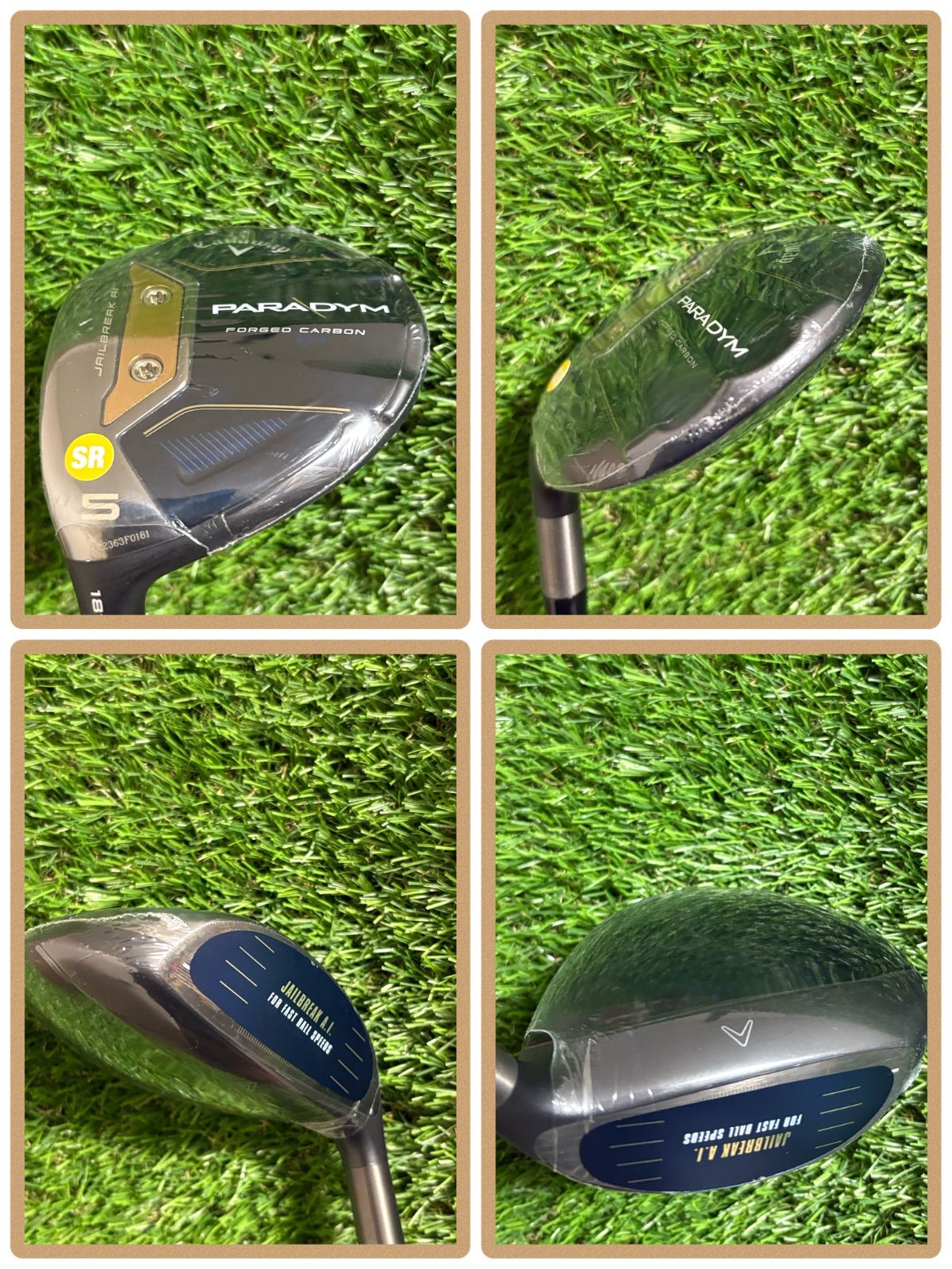 レフティ新品！キャロウェイPARADYMパラダイム 5FW.5UT 2本 SR - メルカリ