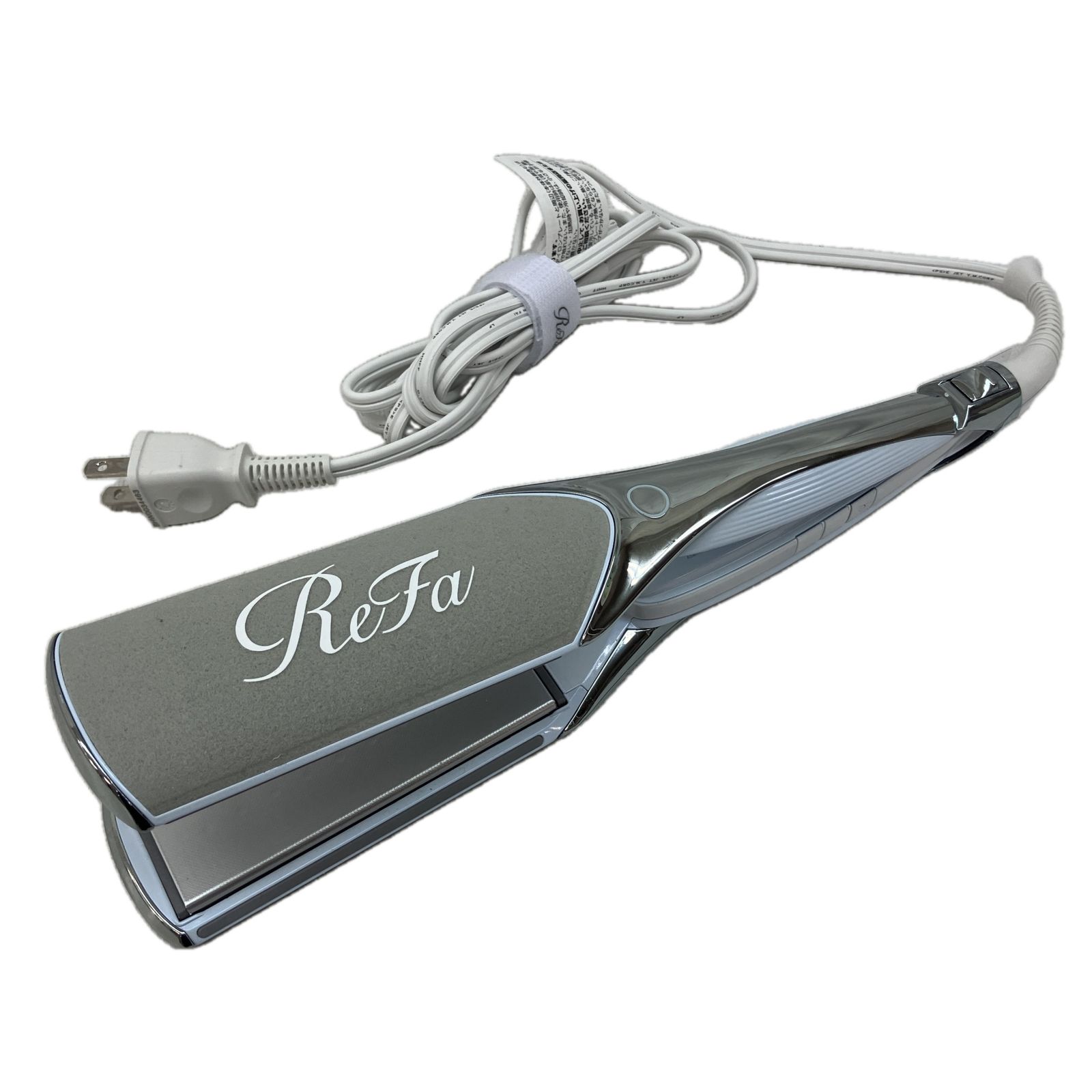ReFa RE-BS-02A パワーストレートアイロン ホワイト 温度設定 5段階 美容家電 リファ 良好 C10618844