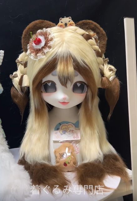 kig 着ぐるみヘッド 全頭ヘッド ケモノ ファースーツ ぬいぐるみ コスプレ コスチューム kigurumi