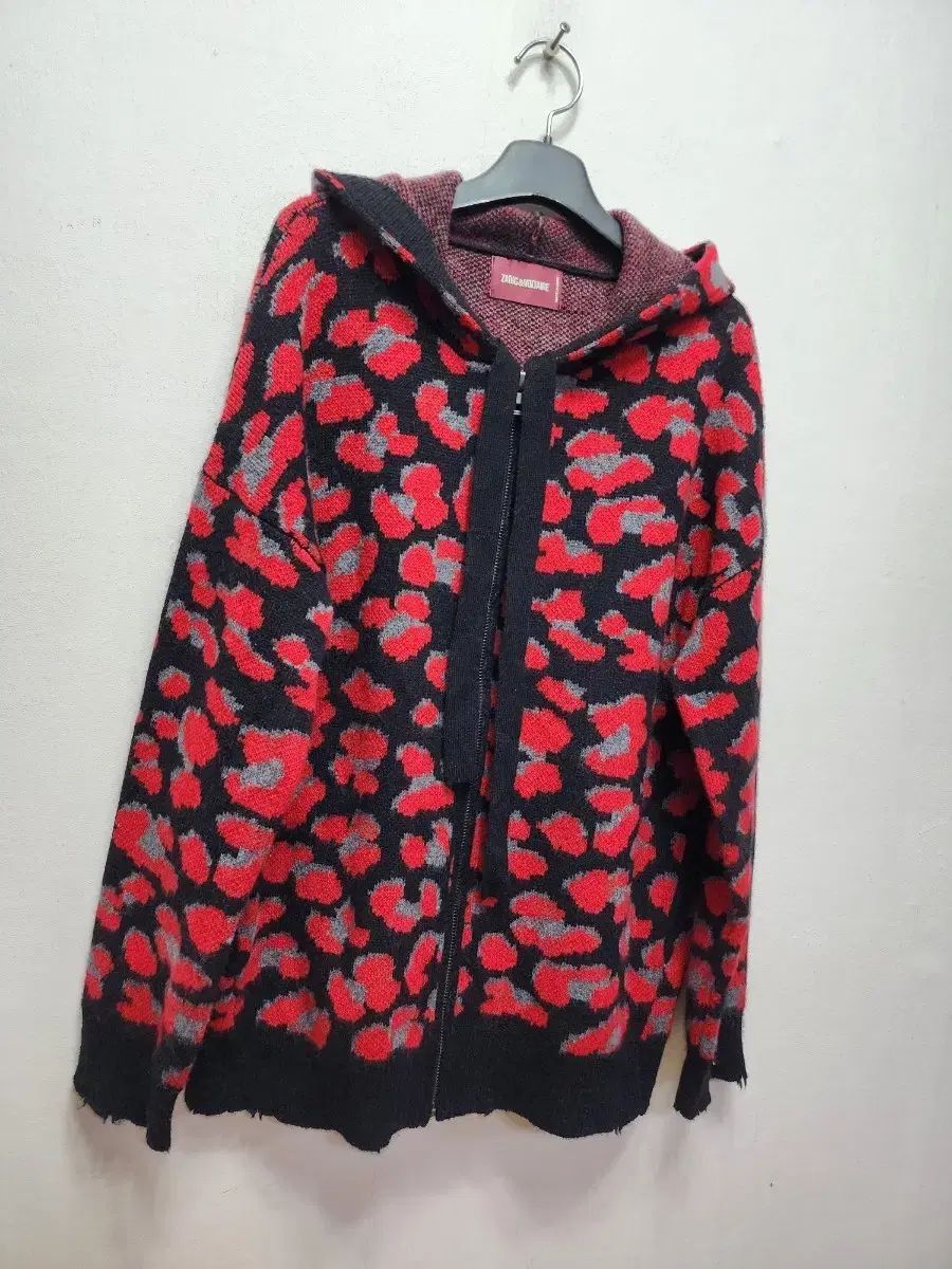 ザディックデザイン カシミア100 ジップアップ WHOフーディー cardigan