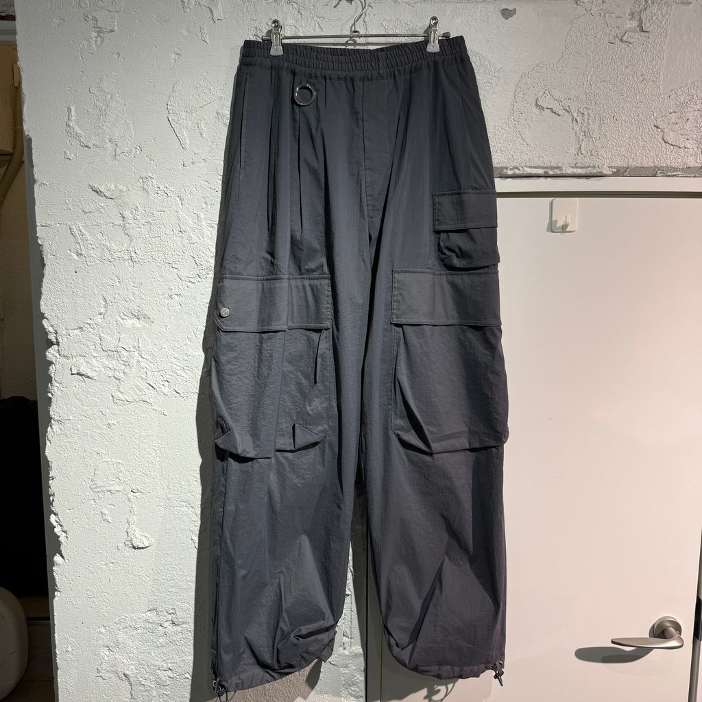 th products ティーエイチプロダクツ 24SS NERDRUM Cargo Pants ナイロンカーゴパンツ 2401-P66-M105 グレー size 1 表参道A11
