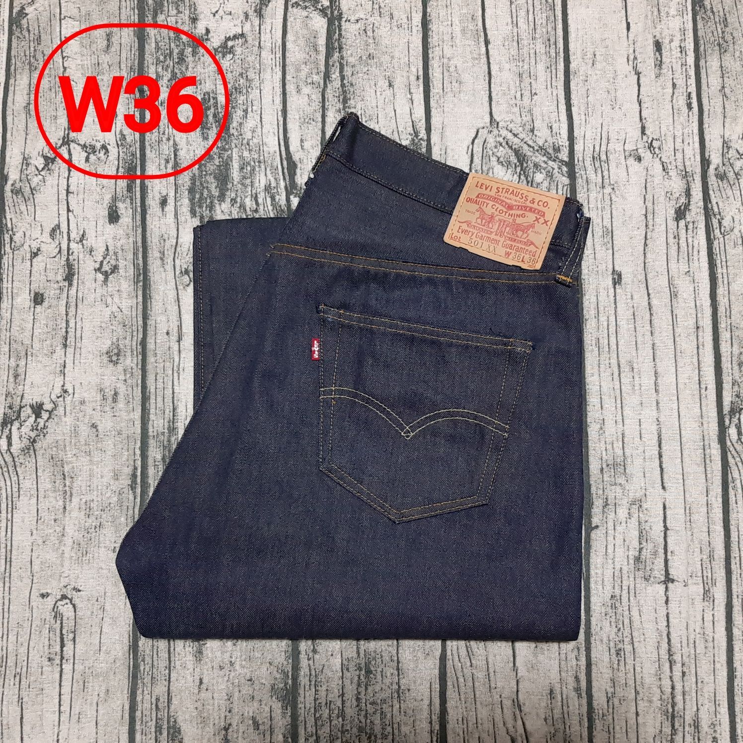 W36】バレンシア製 リジット LEVI'S 501XX 1955 極上 Made in Valencia