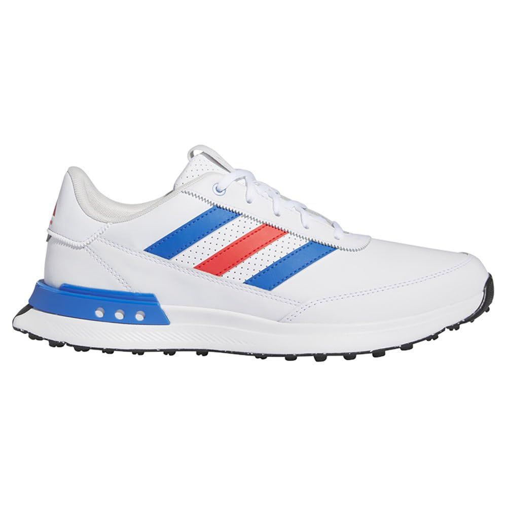 アディダスゴルフ ゴルフシューズ S2G SL レザー 24 メンズ フットウェアホワイト ブライトローヤル ブライトレッド 25.0 cm 2E フットウェアホワイト ブライトローヤル ブライトレッド Free Size