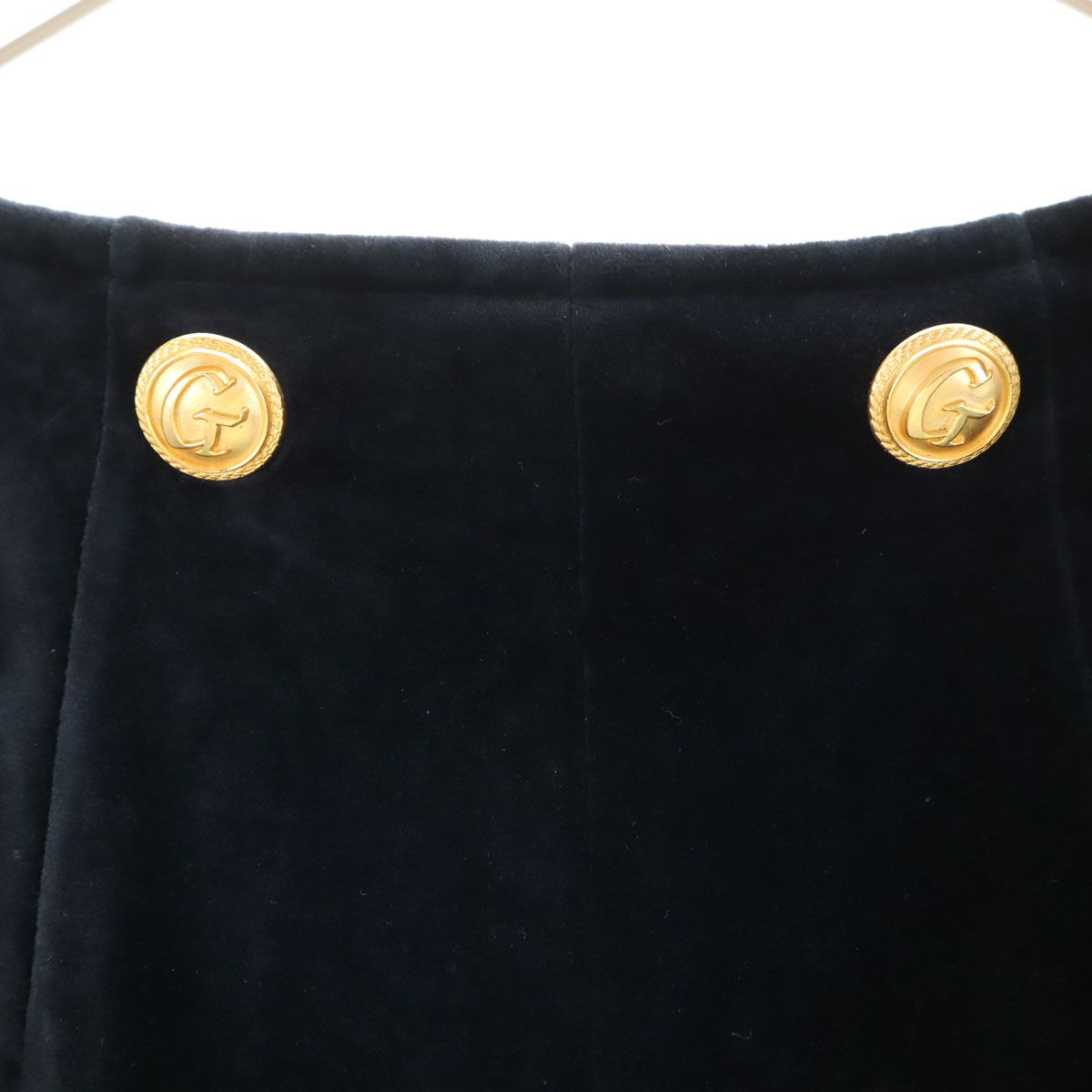 GIVENCHY ジバンシィ 90s 未使用 日本製 オールド ベロア ショート