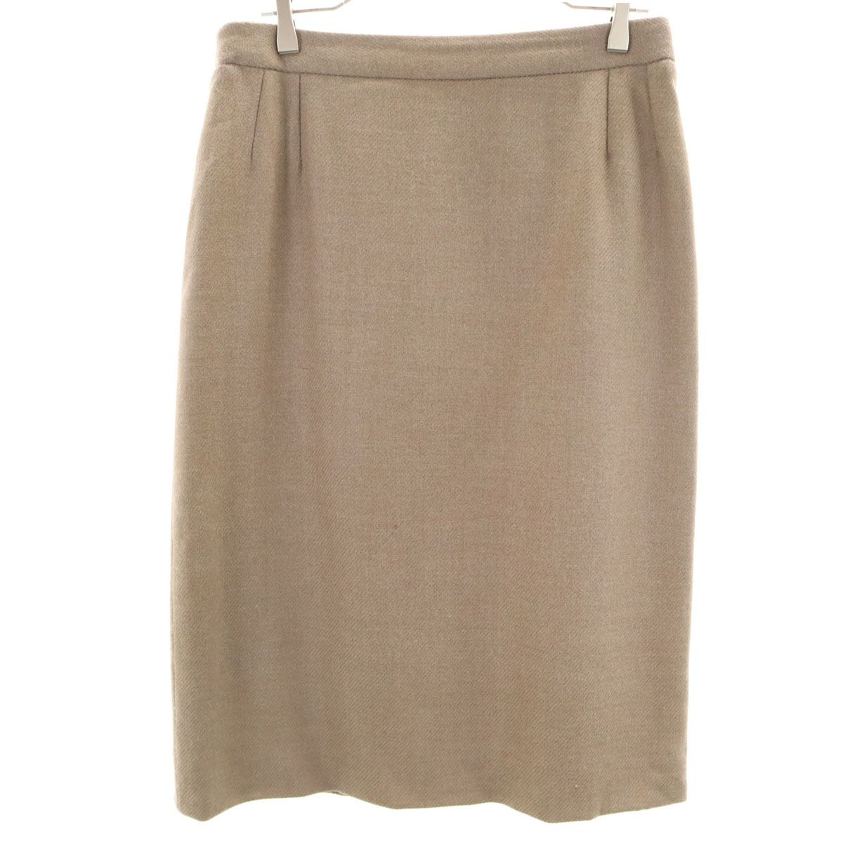 Herno ヘルノ イタリア製 ミモレ丈 タイトスカート 46 ベージュ系 レディース 古着