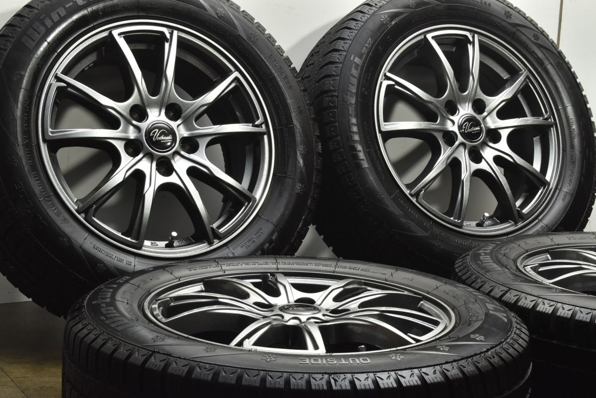 バリ溝 ヴェルザンディ 16 in 6 5 J 53 PCD 114 3 ハイフライ WINTURI 212 215 60 R ノア ヴォクシー エスクァイア ステップワゴン