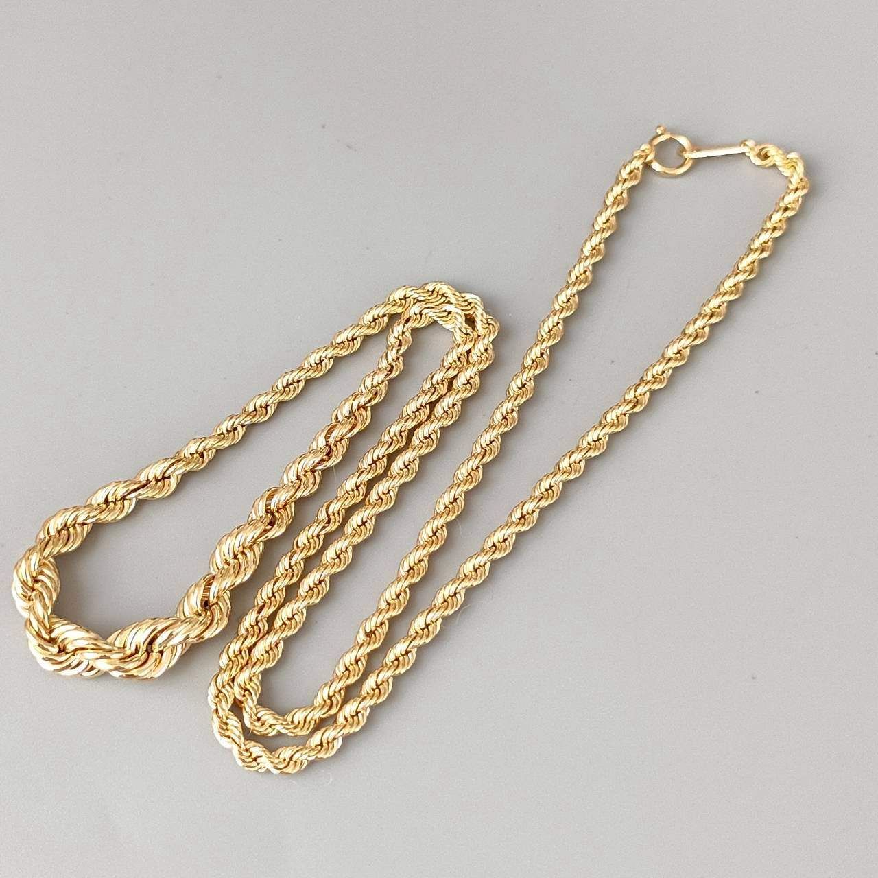 18金 K18 男女兼用 造幣局 セイコージュエリー ロープチェーン