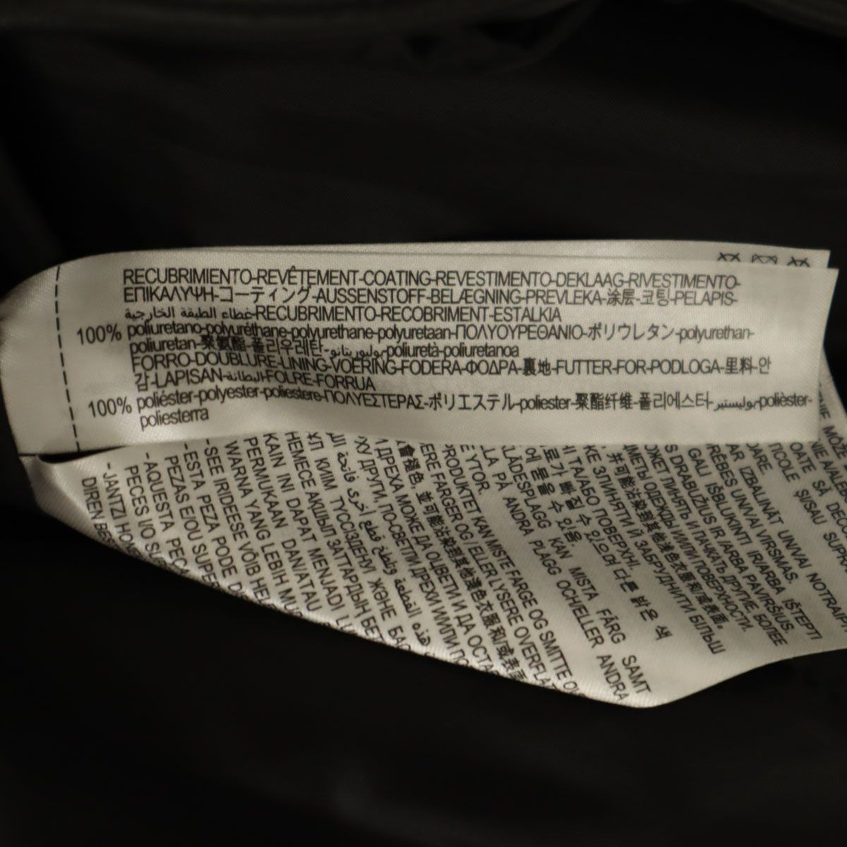 ZARA ザラ フェイクレザー ダブルライダースジャケット S ブラック