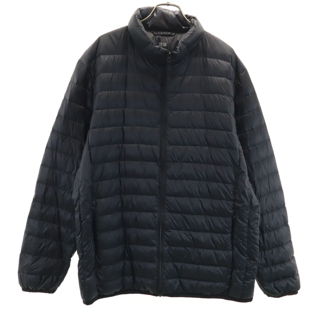 UNIQLO ユニクロ ウルトラライトダウンジャケット XL チャコールブラック メンズ 古着