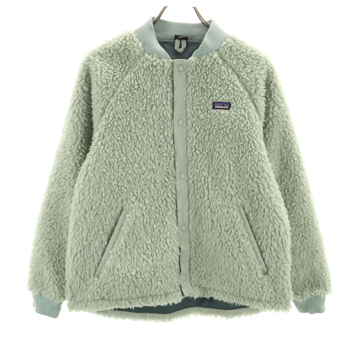 patagonia パタゴニア レトロX ボマー ジャケット XXL ミント系 ボアフリース アウトドア 65415 キッズ 古着