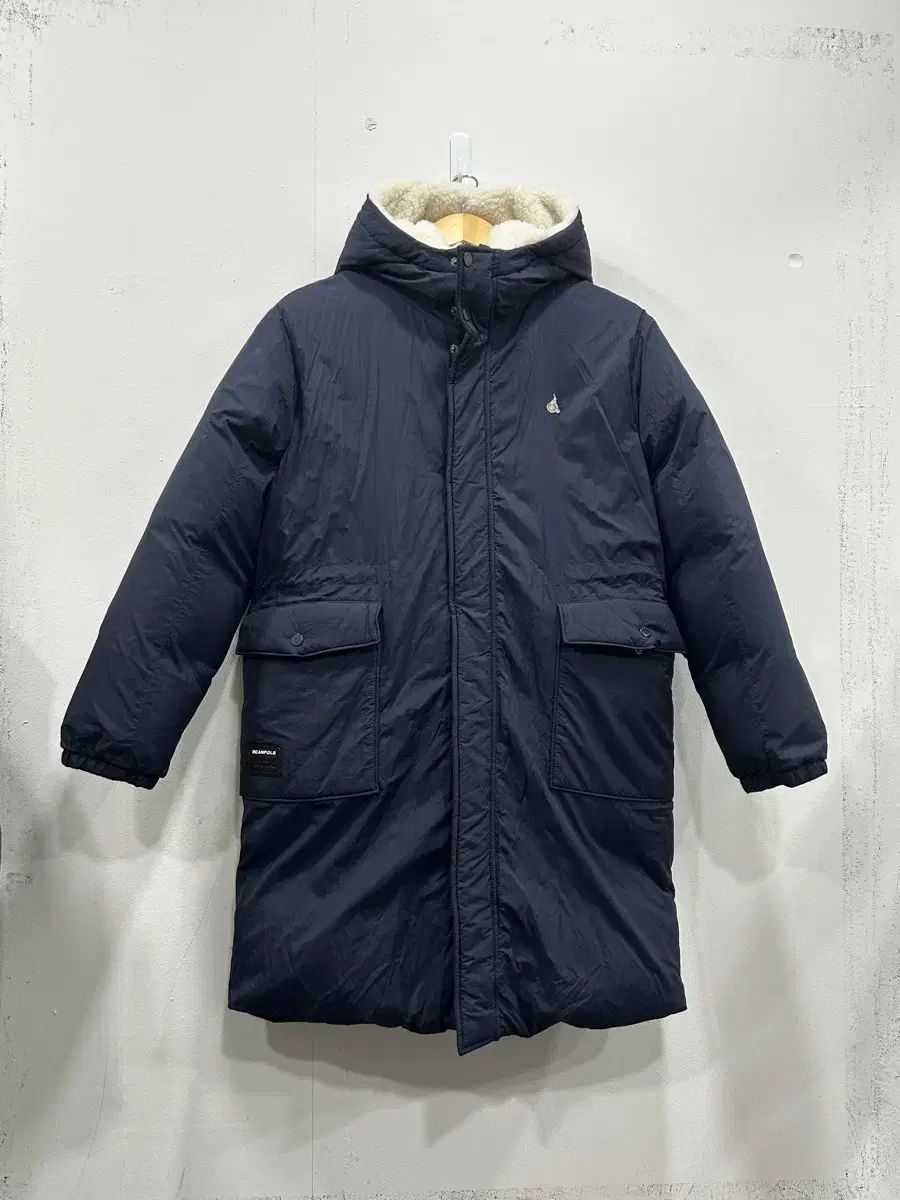 160 ビーンポール キッズ ダウンジャケット ロング丈 シャーリング ロングダウン アウター 11-12歳