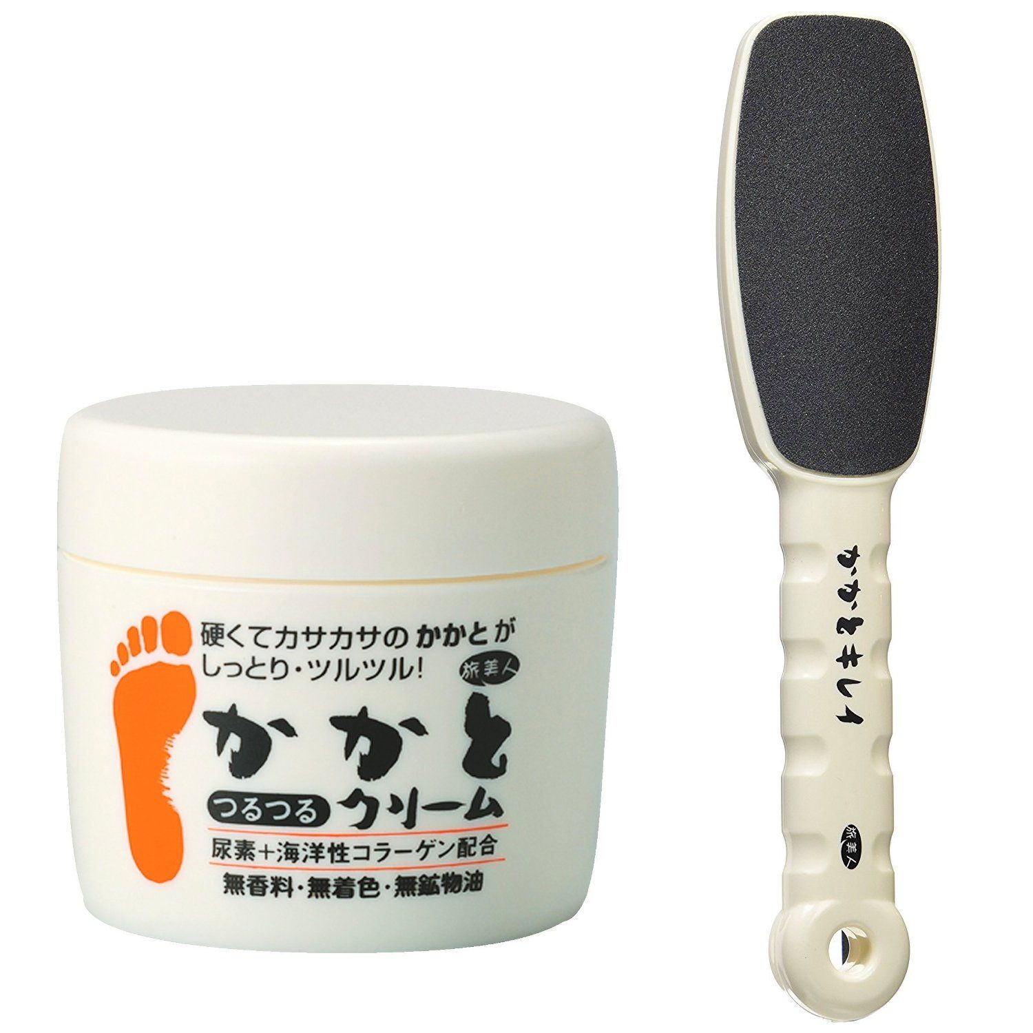  アズマ商事の かかとキレイ かかとつるつるクリーム セット 旅美人 その他