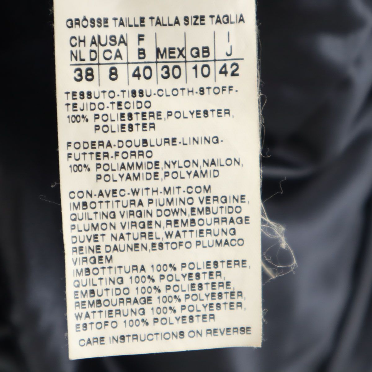 SPORTMAX CODE スポーツマックスコード ジャケット 38 ネイビー レディース 古着 WWW_SMP1DAWEKUDUS_SCH_ID