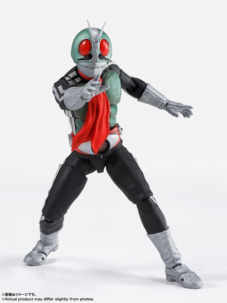 S H Figuarts 真骨彫製法 仮面ライダー新1号 栄光の昭和ライダーエディション 初回 台座付属 塗装済み可動フィギュア 佐賀