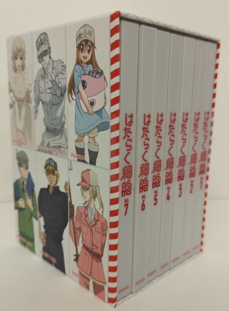 アニメBlu-ray BOX付 はたらく細胞 完全生産 版全7巻 セット