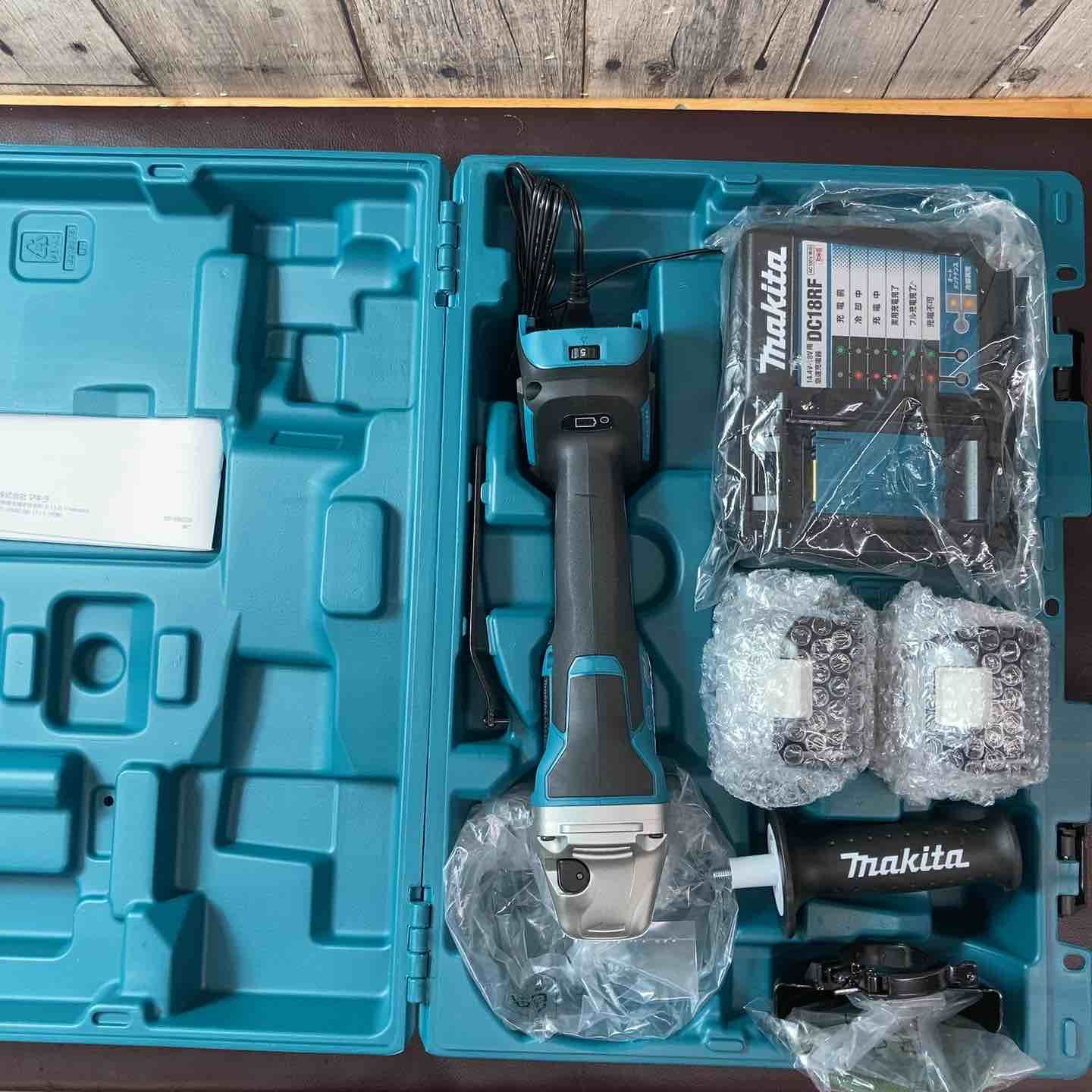  店頭 マキタ makita 100 mmコードレスディスクグラインダ グラインダー 研磨機