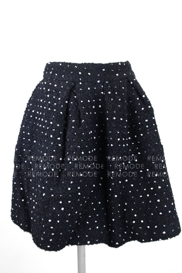 ドットツイードタックショートパンツ トレフルプラスワン ドット