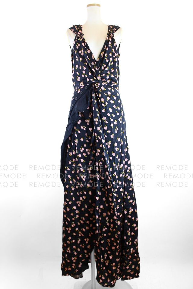 self portrait 花柄ノースリーブワンピース