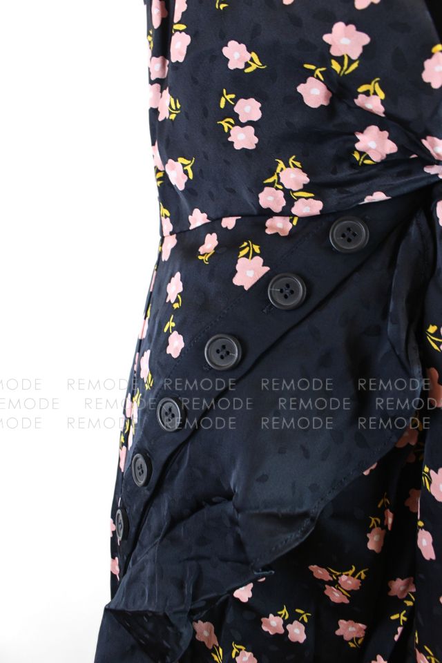 portrait 花柄ノースリーブワンピース