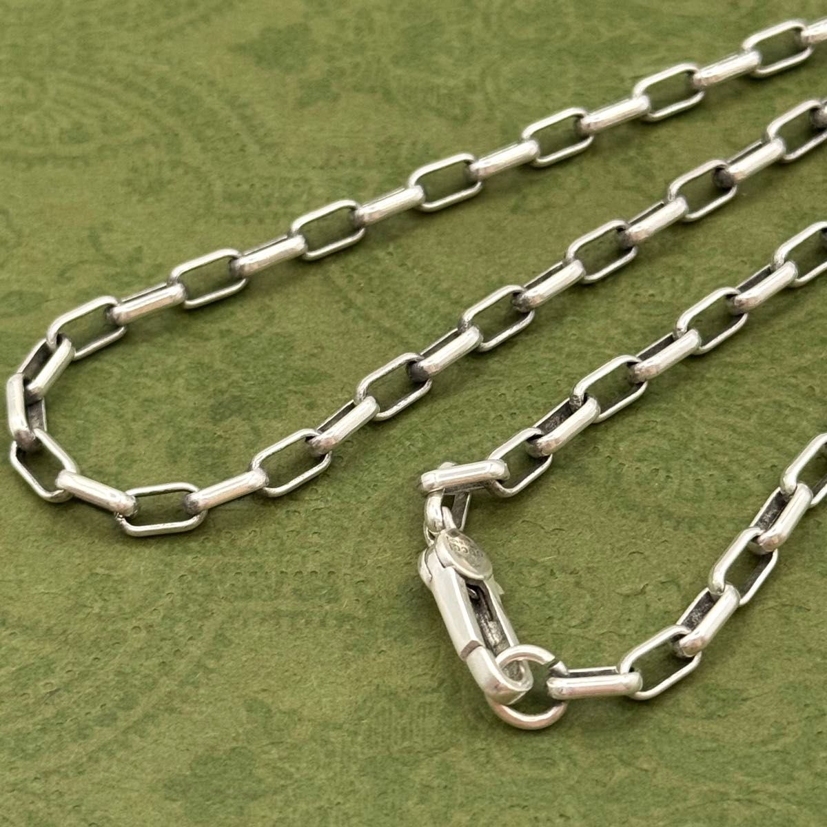 GUCCI オーバルチェーンのみ 50cm ネックレス 0919a14 GUCCI オーバルチェーンのみ 50cm ネックレス 0919a14 GUCCI オーバル