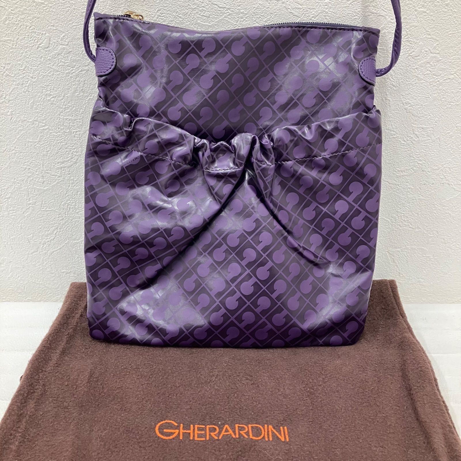 368 良品 GHERARDINI ゲラルディーニ ソフティ ショルダーバッグ