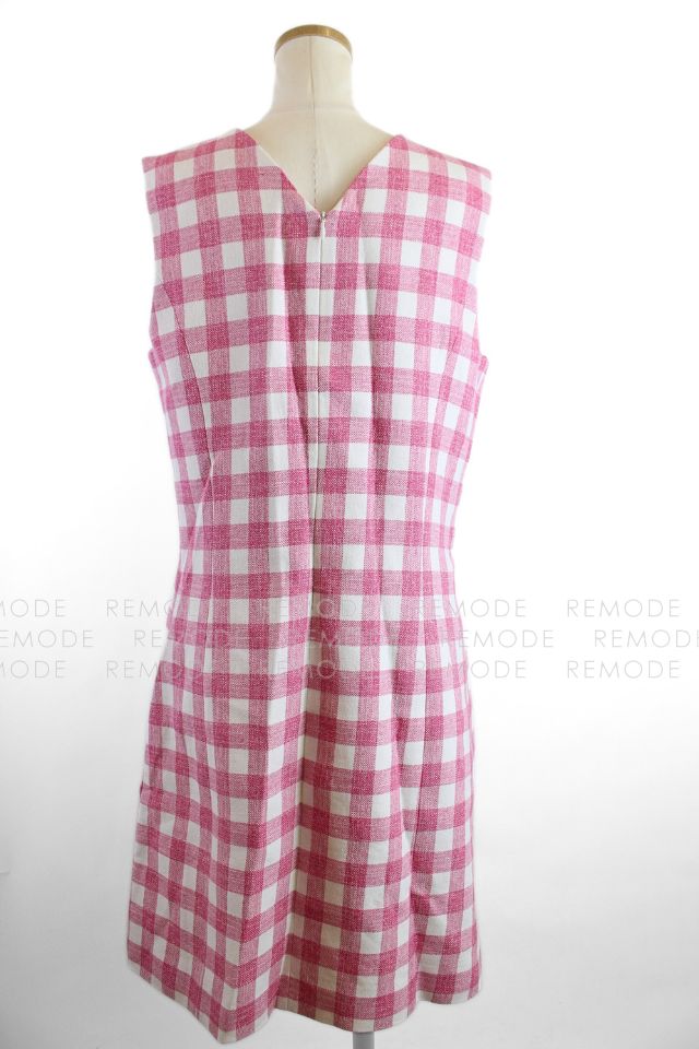 ギンガムチェックノー ジャケット＆ワンピース