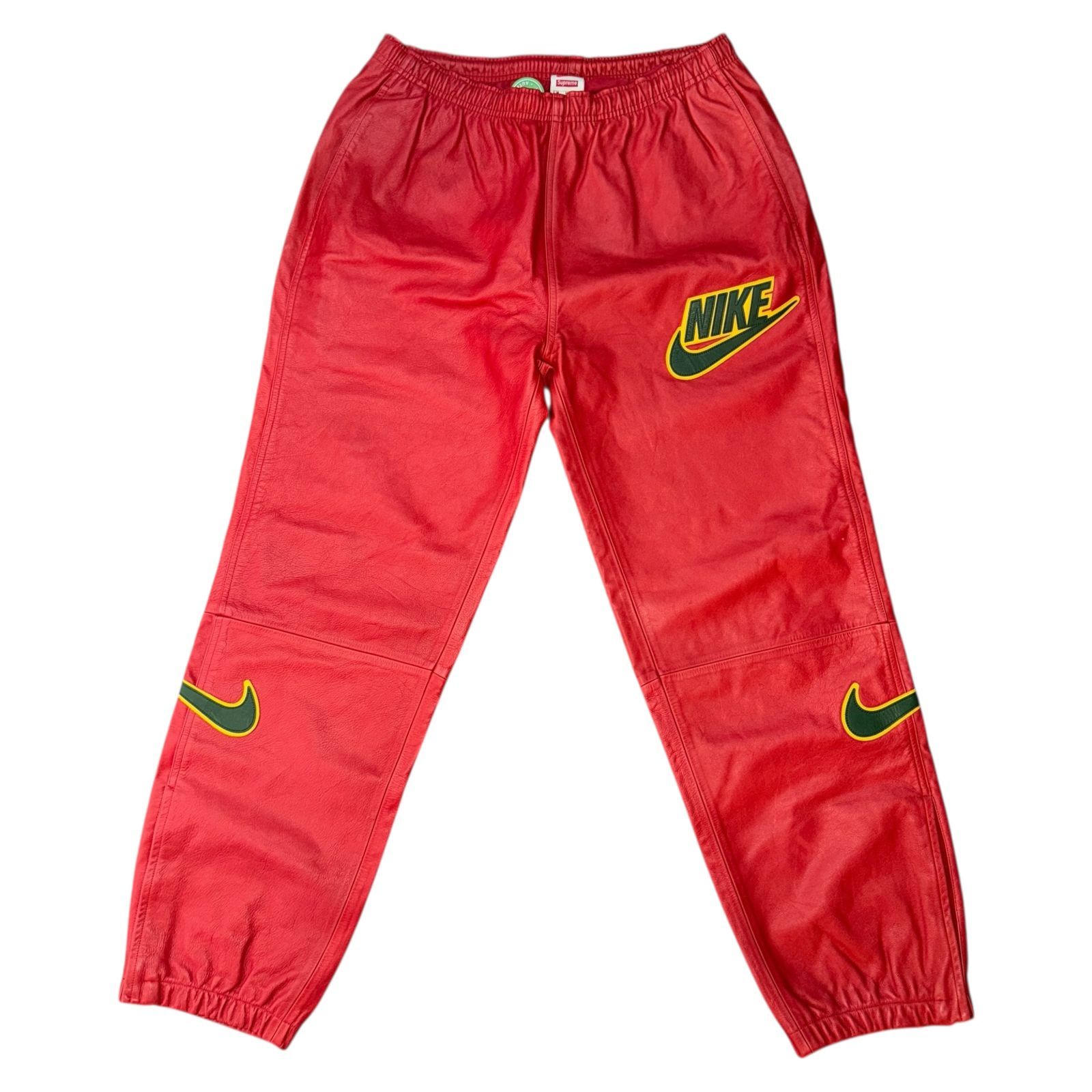 SUPREME × NIKE】シュプリーム ナイキ 19AW LEATHER WARM UP PANT