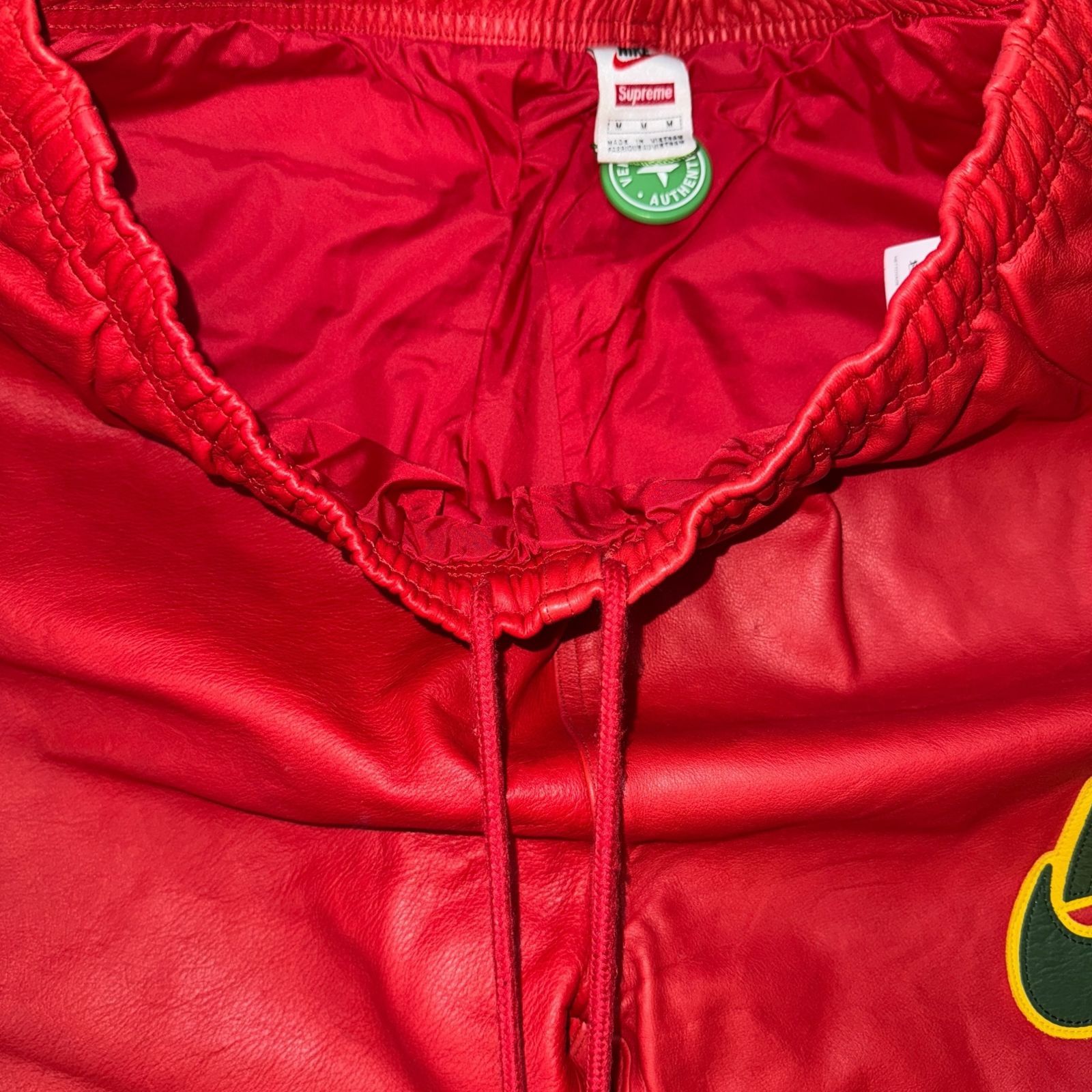 SUPREME × NIKE】シュプリーム ナイキ 19AW LEATHER WARM UP PANT