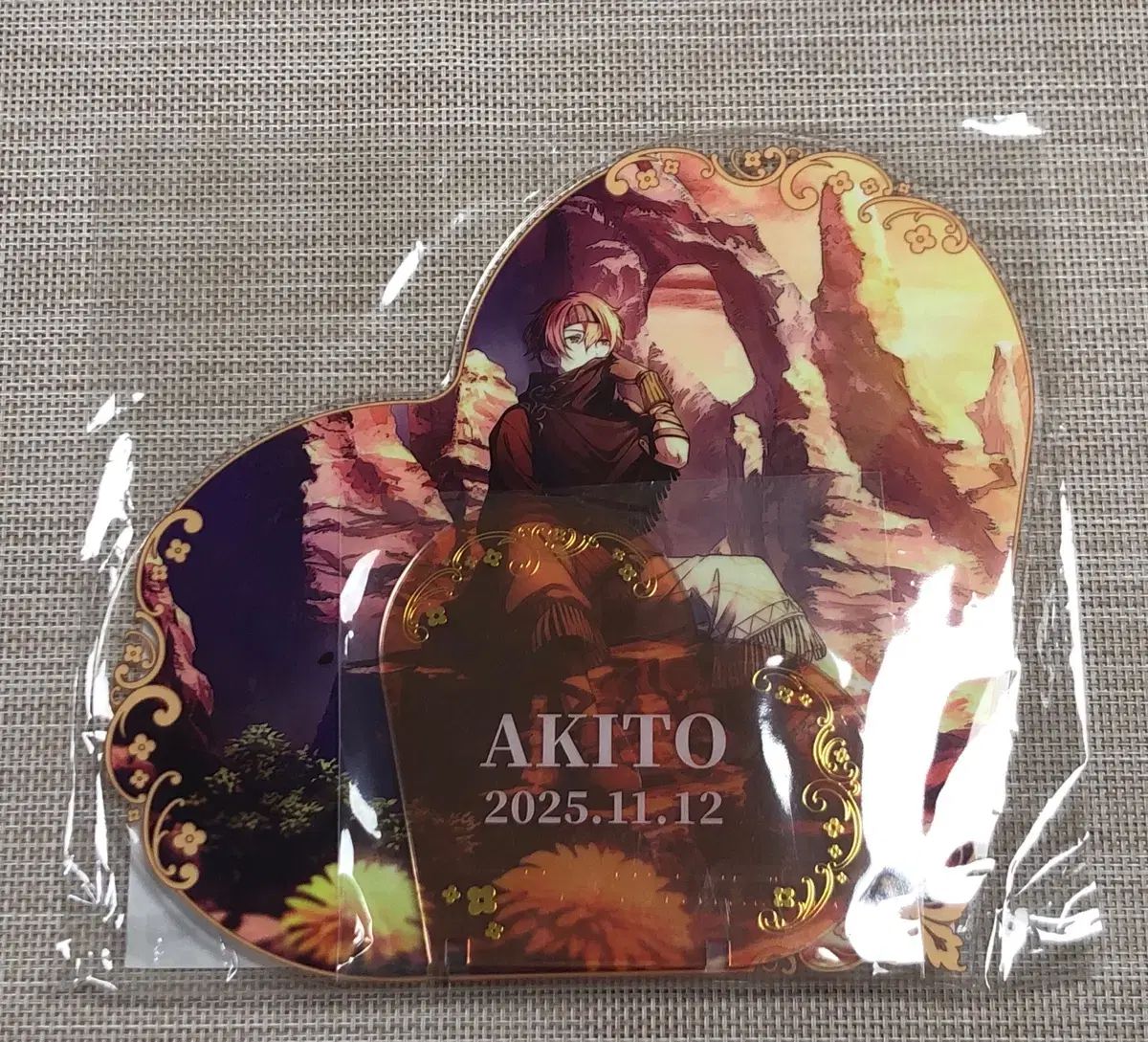 プロジェクトセカイ 東雲彰人 誕生日 Happy Around! COOGI ハート BIG アクリルパネル A賞