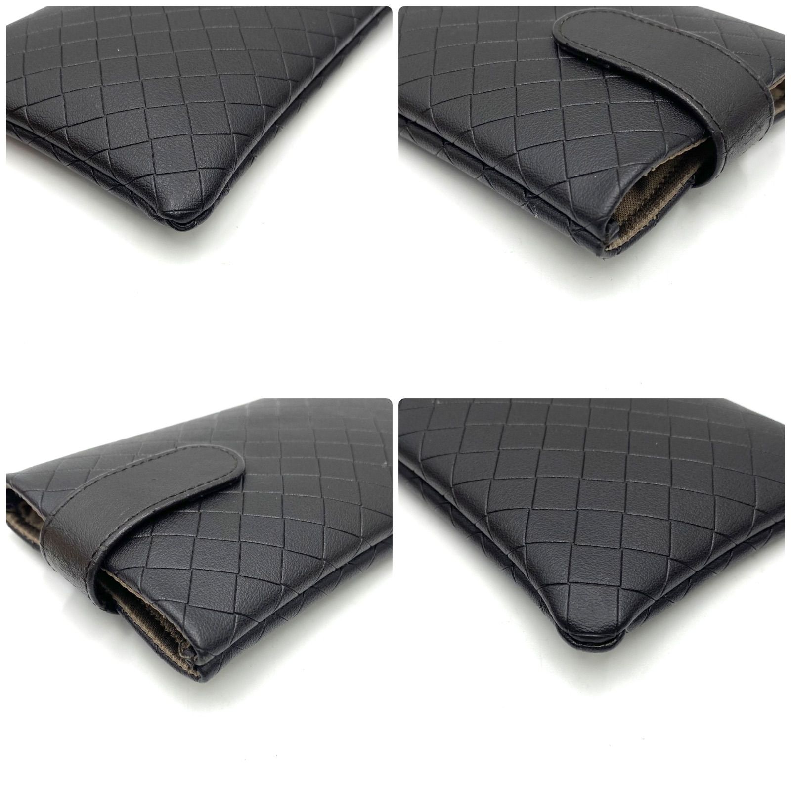 Bottega Veneta メガネケース ダークブラウン BOTTEGA VENETA ボッテガヴェネタ イントレチャート メガネケース