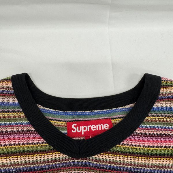 Supreme/シュプリーム【25SS】Open Knit Football top/オープンニット