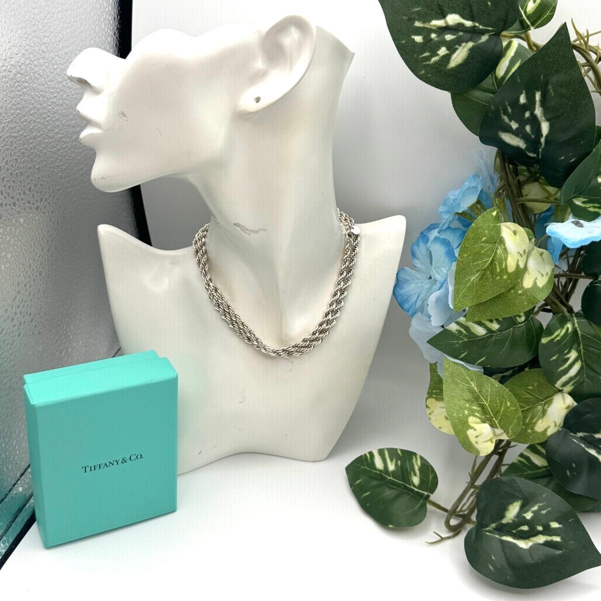 ティファニー ツイスト ロープ 61cm 超ロング ネックレス 105638