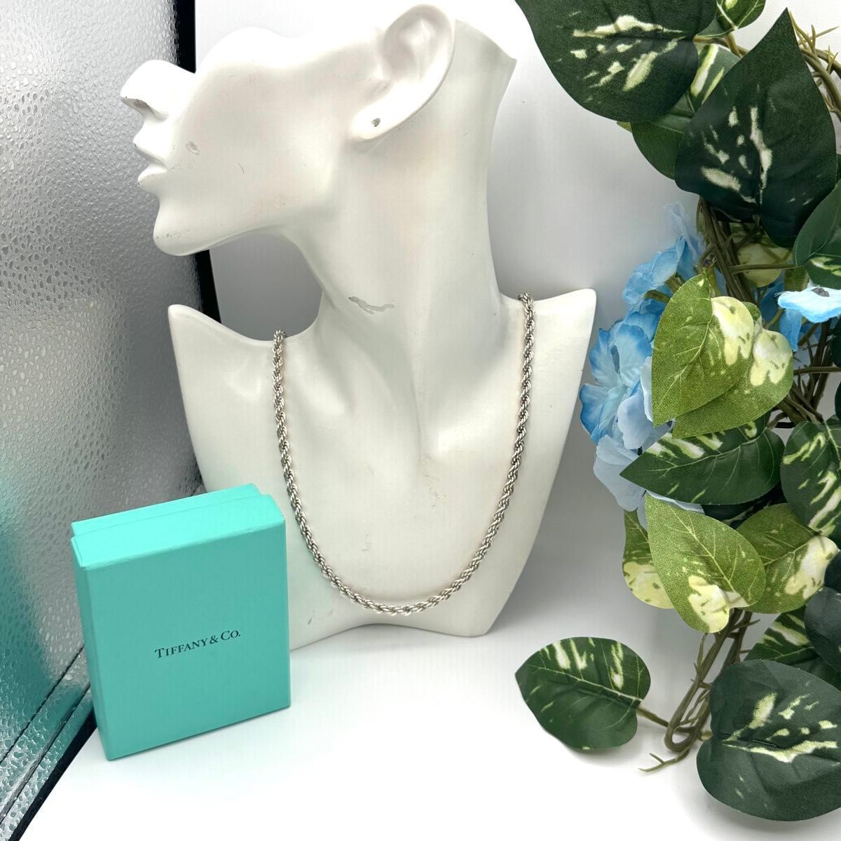 ティファニー ツイスト ロープ 61cm 超ロング ネックレス 105638