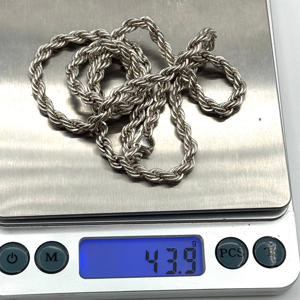 ティファニー ツイスト ロープ 61cm 超ロング ネックレス 069232 ティファニー ツイスト ロープ 61cm 超ロング ネックレス 105638