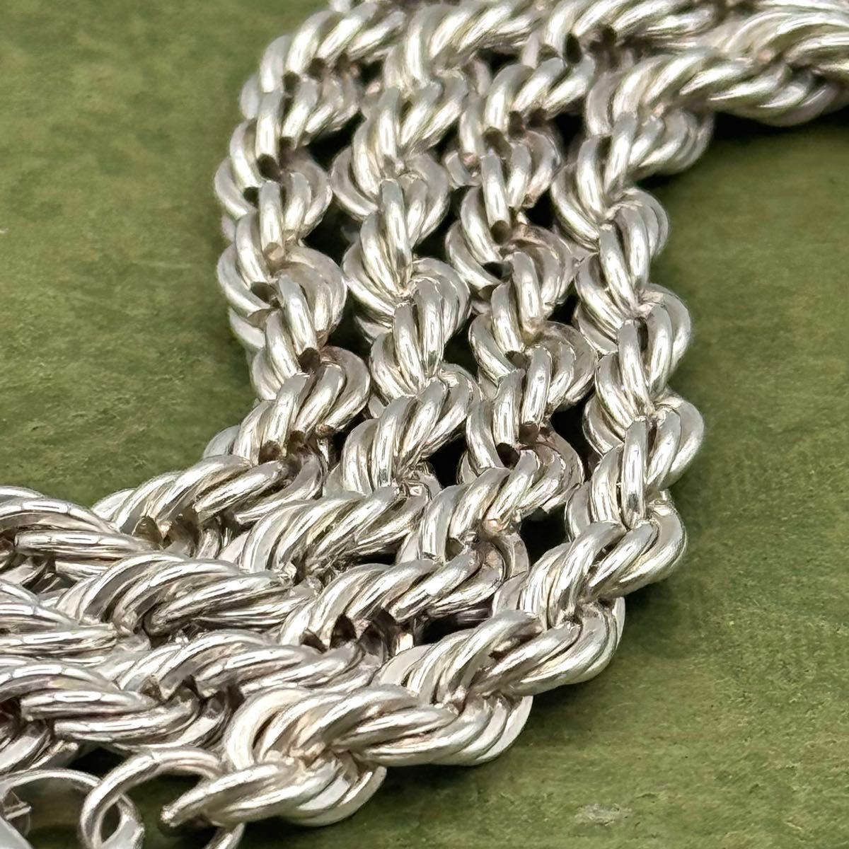 ティファニー ツイスト ロープ 61cm 超ロング ネックレス 069232 ティファニー ツイスト ロープ 61cm 超ロング ネックレス 069232