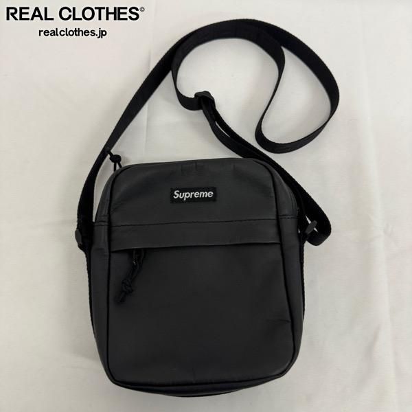 Supreme シュプリーム 23AW Leather Shoulder Bag レザー ショルダー バッグ