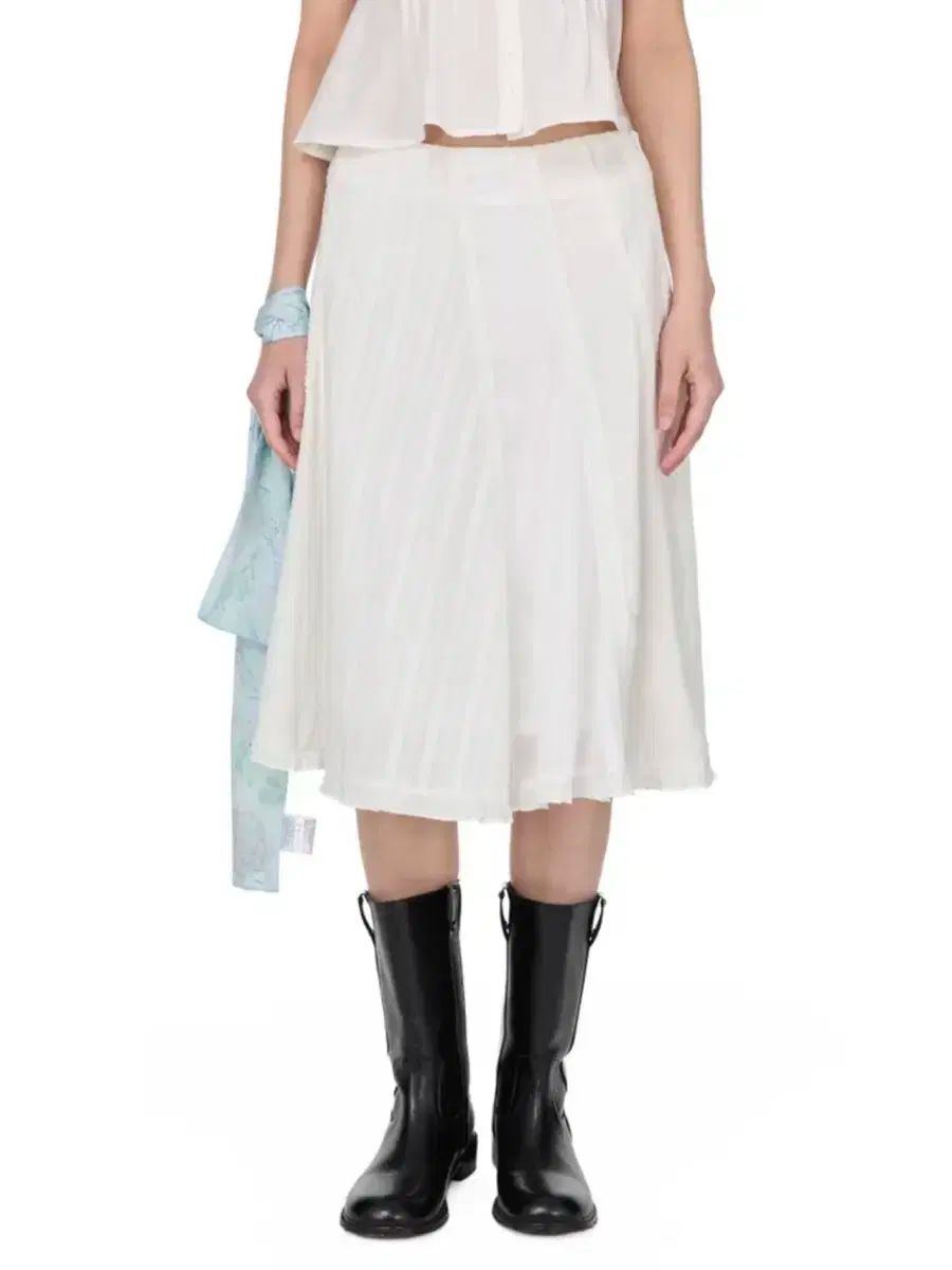 썬번프로젝트 Face the Sunプロジェクト 레이스 レース 패널 パネル 미디 ミディ 스커트 スカート 화이트 白 M M Face the Sunプロジェクト レース パネル ミディ スカート 白 M