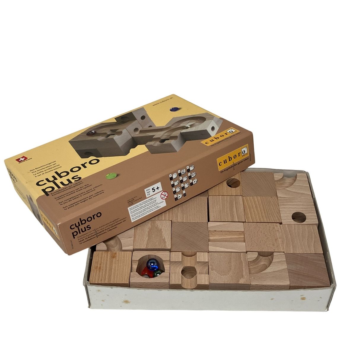 cuboro plus 木製 知育 玩具 積み木 立体 パズル キュボロ クボロ F10573077