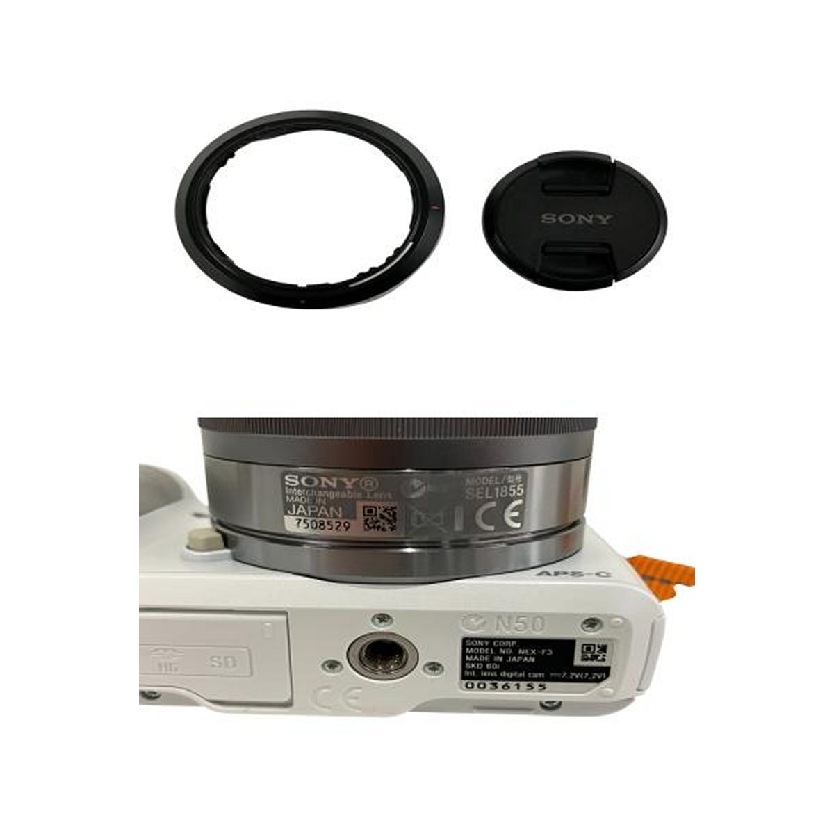 SONY NEX-F3 レンズセット 18-55mm ミラーレス カメラ ソニー 撮影機材