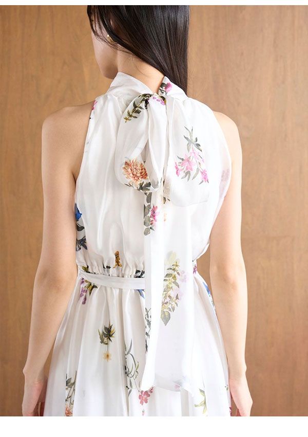  10 OFF スナイデル SNIDEL ドレス 25秋冬 Sustainableフラワーモチーフワンピース ボレロセット ロング丈 長袖 セット swno 255090 長袖 七分袖 その他