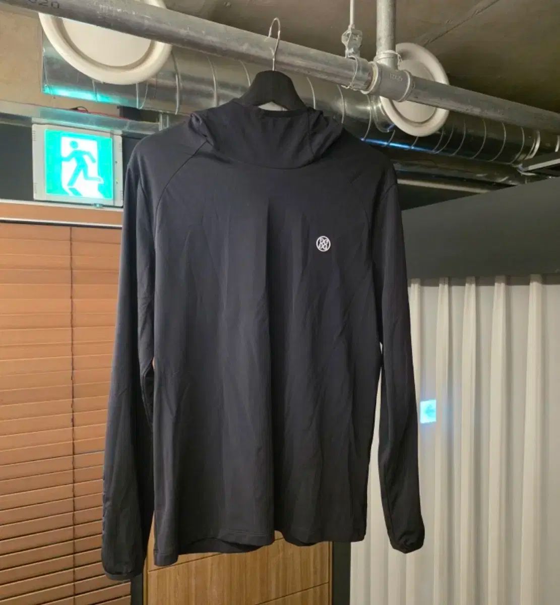 G FORE ジーフォア ブラック WHOOD フード 長袖Tシャツ 韓国 2回着用