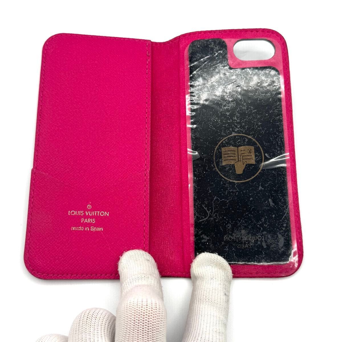 ルイヴィトン iPhone 7／8／SE ピンク スマホケース 105883 - メルカリ
