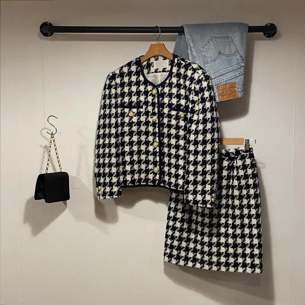 55-66 ヴィンテージ ツイード セットアップ