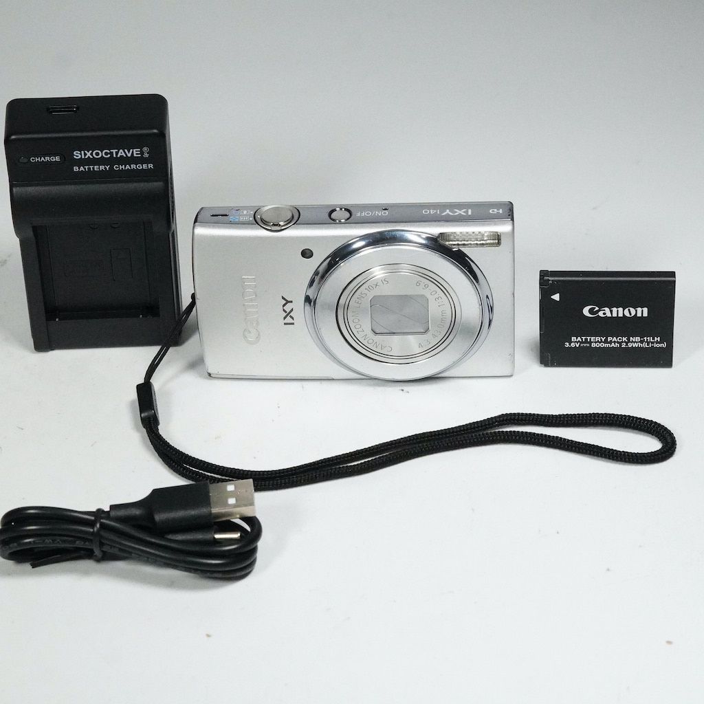 Canon キャノン IXY 140 シルバー 返金保証 2391