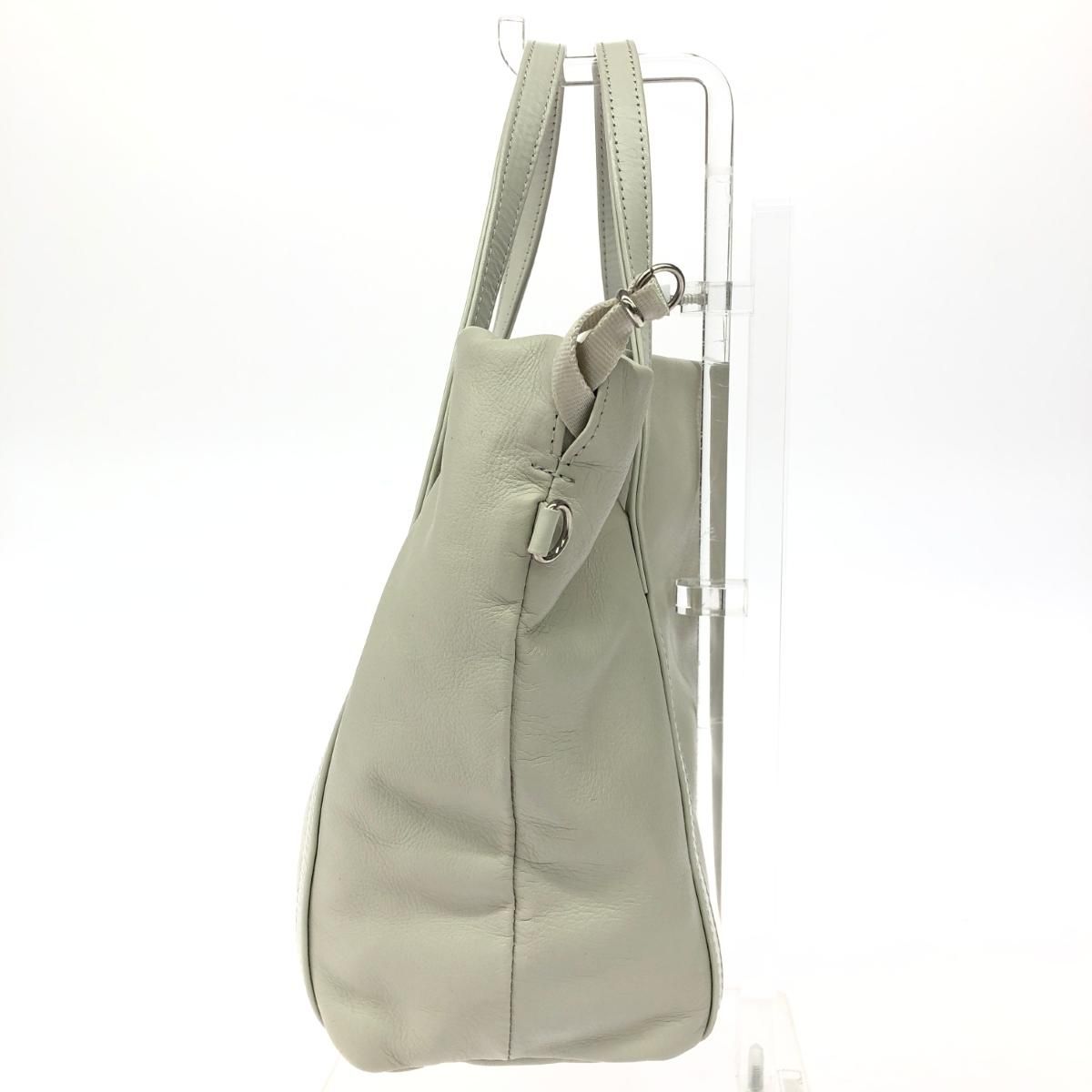 SOMES SADDLE ソメスサドル 2WAYトートバッグ レザー ホワイト  