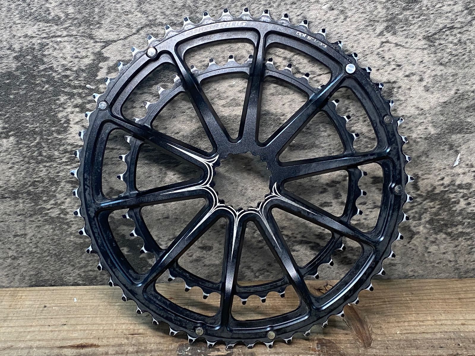 JN 623 ホログラム チェーンリング ダブル 53 39 T 10 ARM